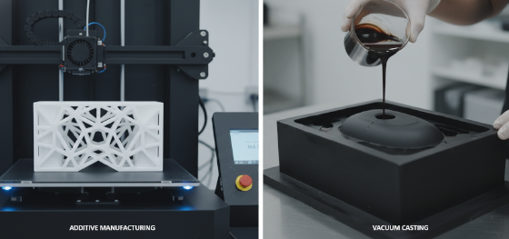 combining additive manufacturing and vacuum casting for aerospace testing combining additive manufacturing and vacuum casting for aerospace testing
