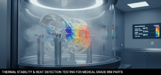 thermal stability and heat deflection testing for medical grade RIM parts thermal stability and heat deflection testing for medical grade RIM parts
