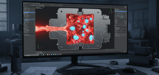 thermal flow simulation preventing air traps in metal casting thermal flow simulation preventing air traps in metal casting