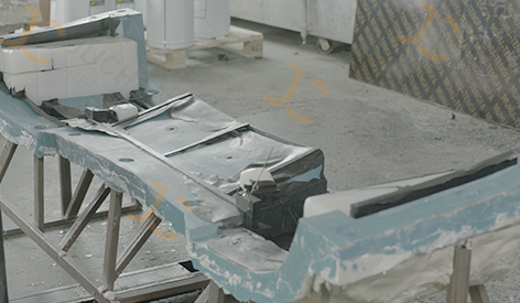 automotive prototypes are cast in vacuum