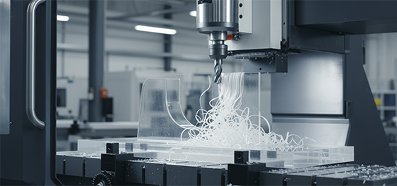 CNC machining PET-G sheet