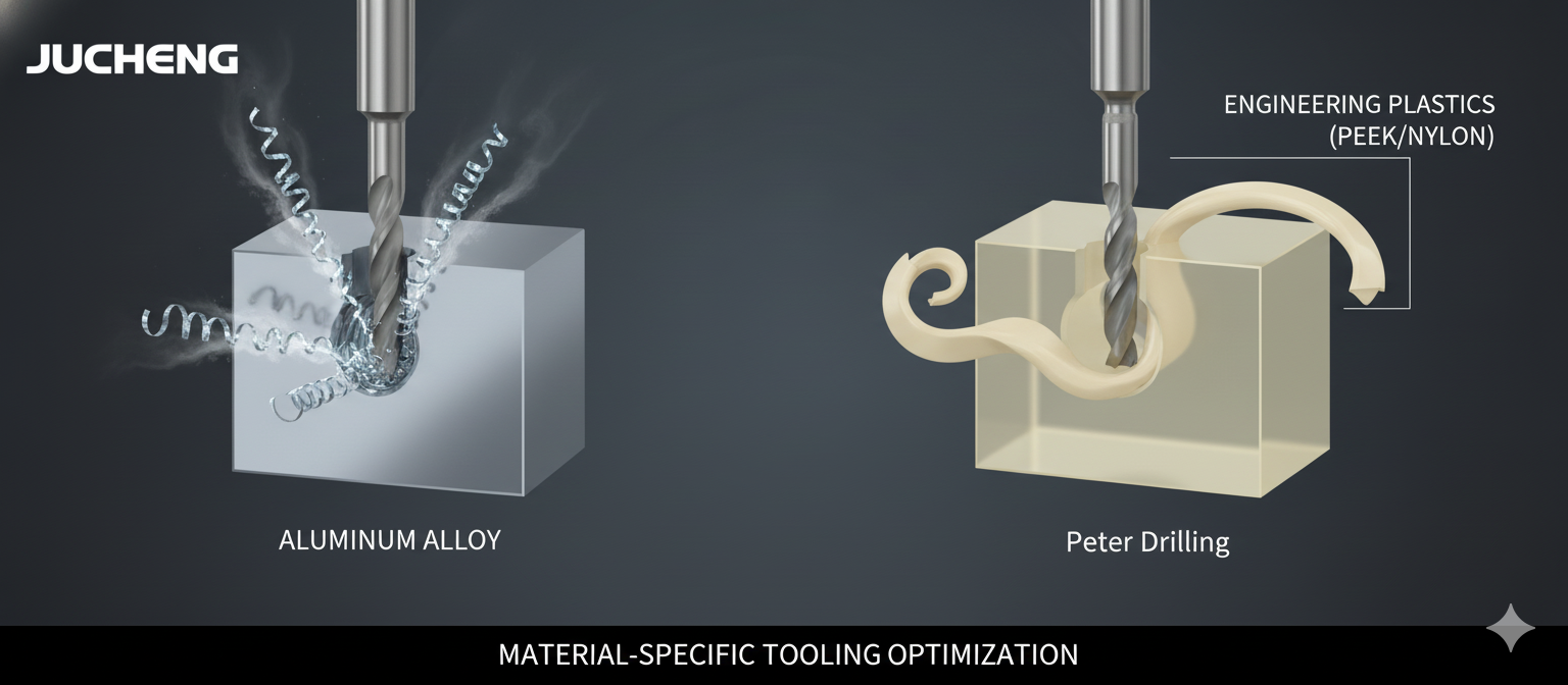 CNC drilling Aluminum