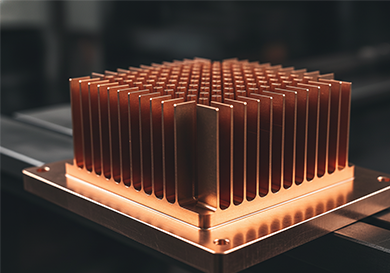 CNC machined Copper C11000