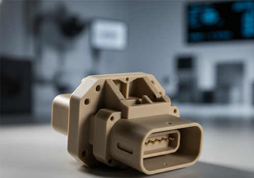 injection molded PEEK part