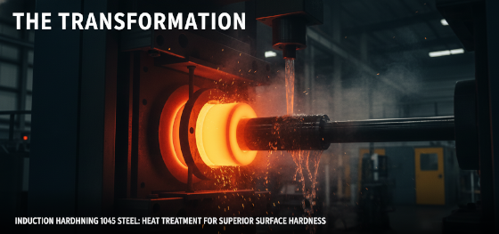 induction hardening 1045 steel