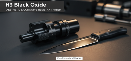 black oxide steel finish