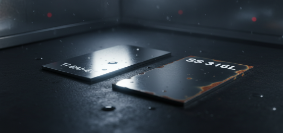 corrosion resistance titanium vs 316 stainless