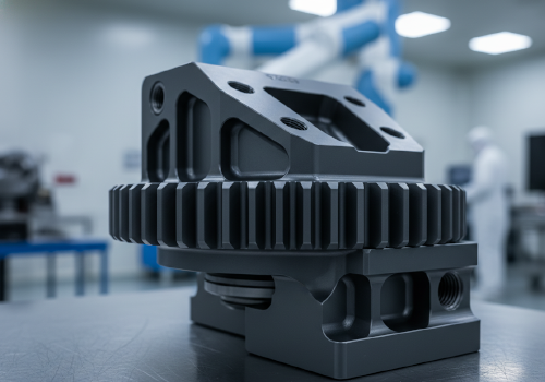 Aluminum 7075-T6 aerospace gear
