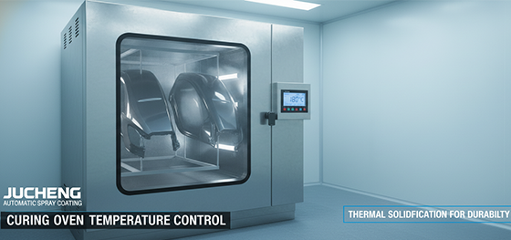 Industrial paint curing oven