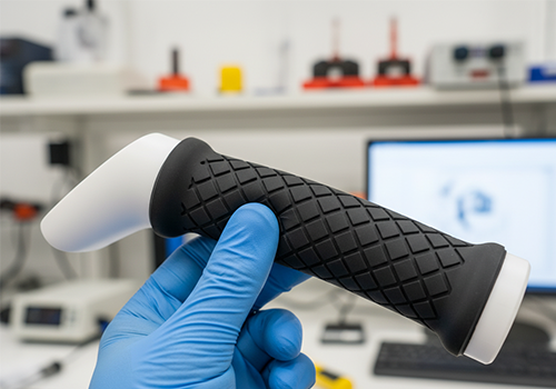 Hei-Cast 8400 rubber grip