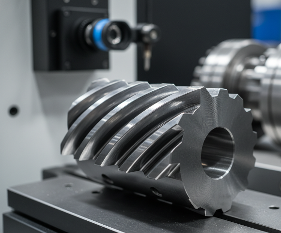 CNC machined and ground 16MnCr5 steel