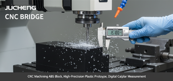 CNC Machining ABS block