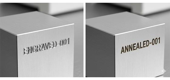 Laser Engraving vs. Laser Annealing