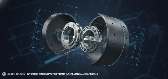 CNC machined internal part