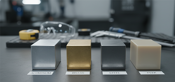 CNC machining materials variety