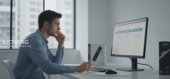 reviewing manufacturing quotes