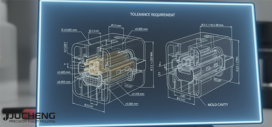 CNC Machined metal insert