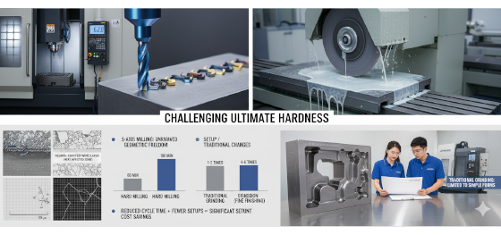 hardened metal part hrc 60