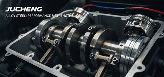alloy steel crankshaft in race engine