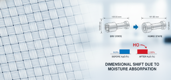 nylon moisture absorption
