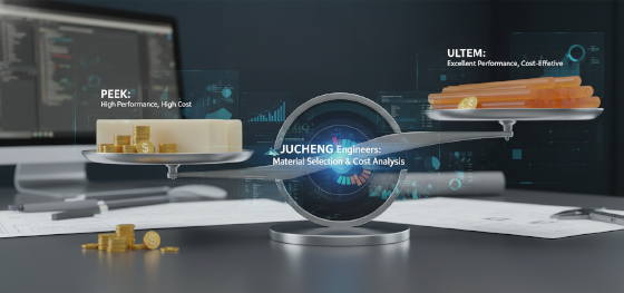 ultem vs peek cost analysis