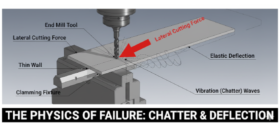 machining deflection physics