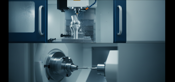 5 axis medical machining