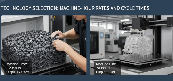 mjf vs sla production speed