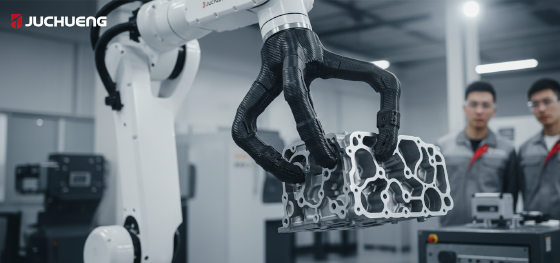 robotic gripper additive manufacturing