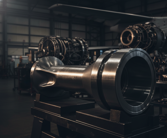 CNC machined 4340 steel