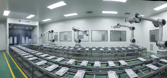 automated spray line