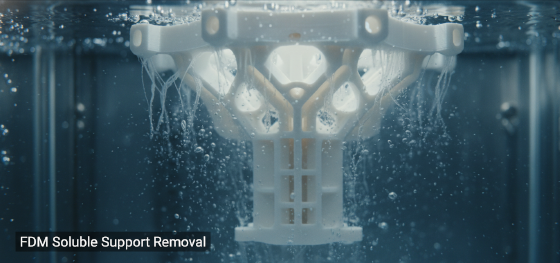 ultrasonic support removal tank