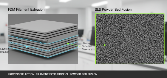 sls vs fdm polypropylene