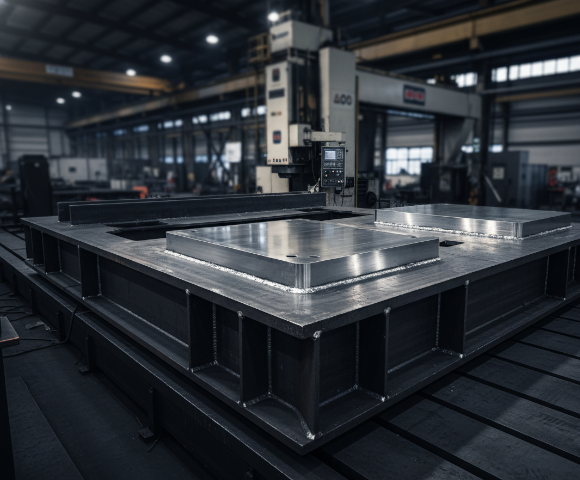 CNC machined S235JR steel