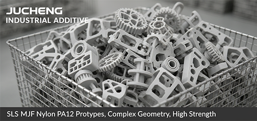 SLS MJF Nylon PA12 prototypes,
