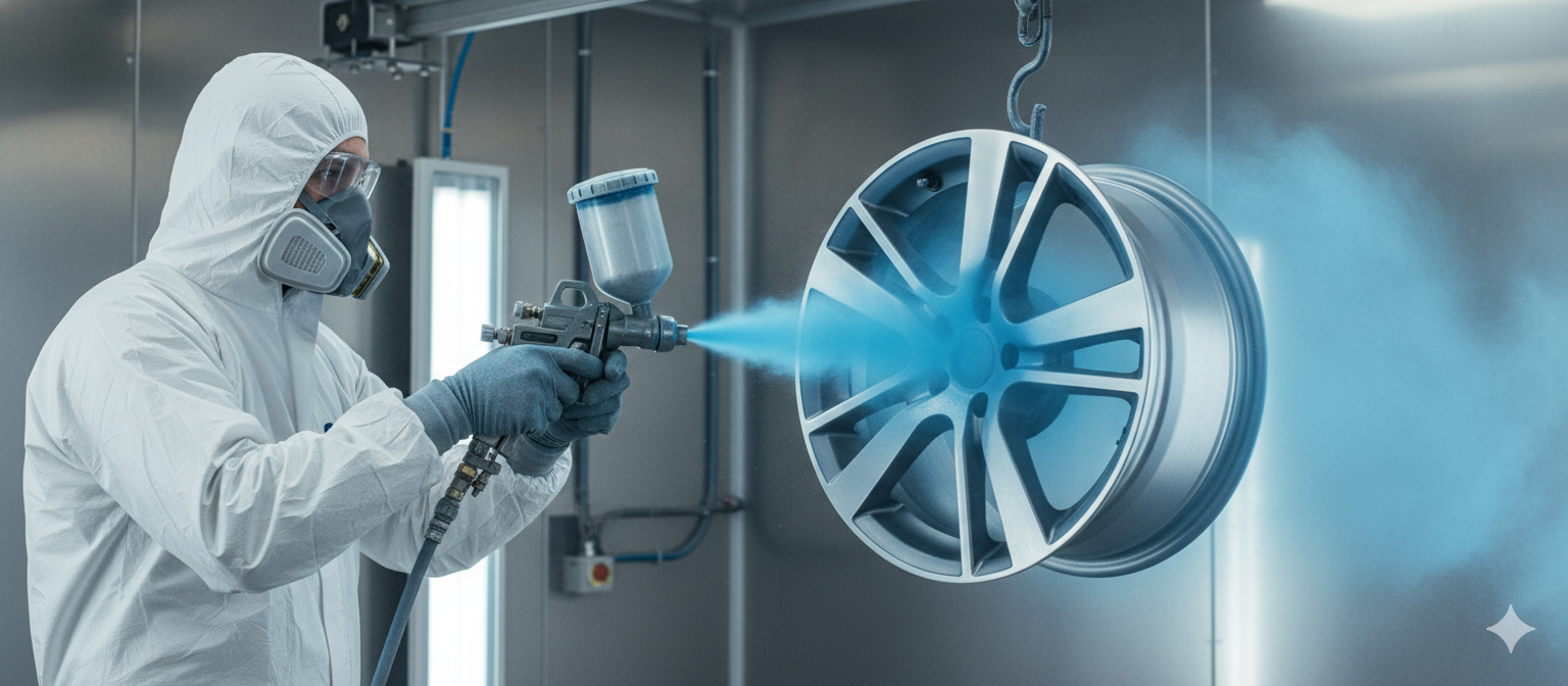 industrial painting process