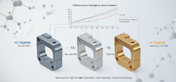 Aluminum heat treatment condition