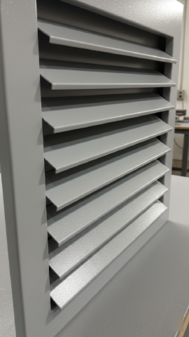 Formed Louvers