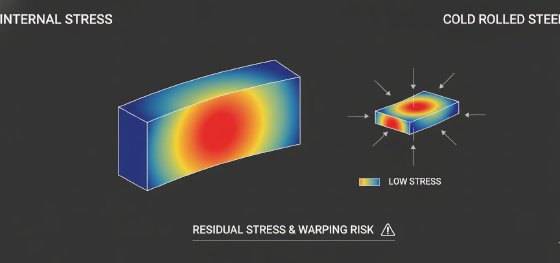 steel residual stress