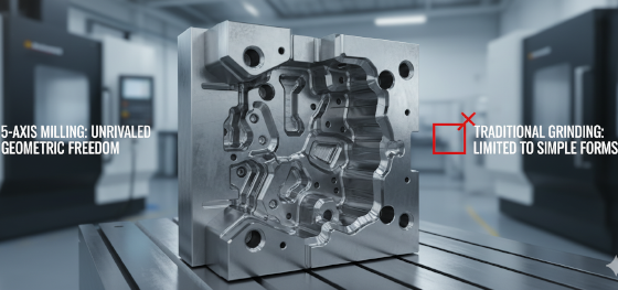 complex 3D mold cavity