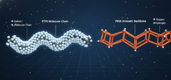 ptfe molecular chain