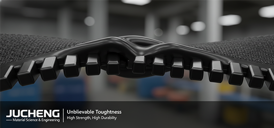 nylon zipper macro shot