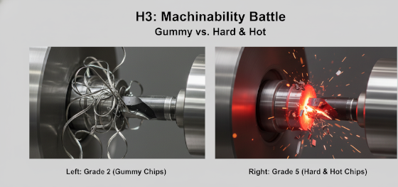 machining titanium problems