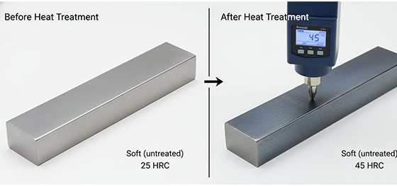 heat treating 416 stainless steel