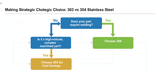303 vs 304 decision flowchart
