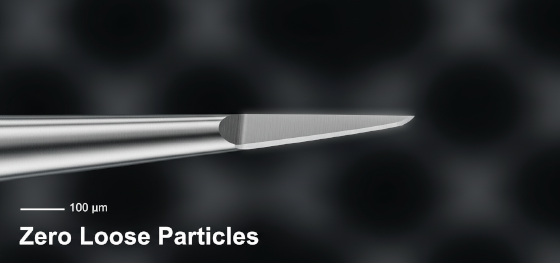 microscopic burr inspection