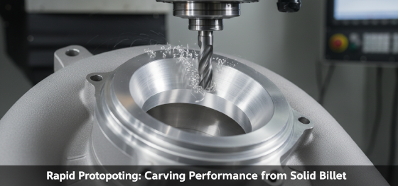 turbocharger housing prototype