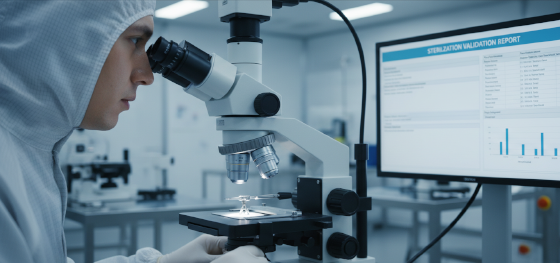 microscopic edge inspection