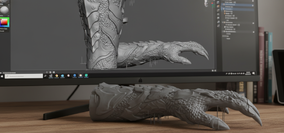 digital sculpting to physical reality