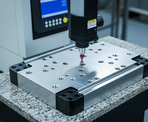 CNC machined 1018 steel